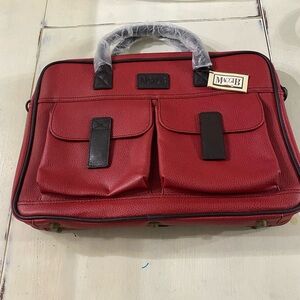 Maggie B Lipstick Red Women’s  Laptop and professional carry bag New with tags